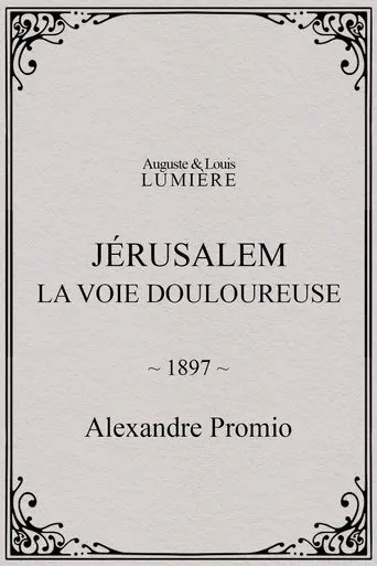 Jérusalem : la voie douloureuse (1897)
