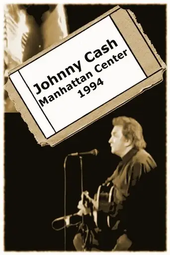 Johnny Cash, Manhattan Center (1994)