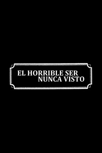 The Horrible Being Never Seen (1966)