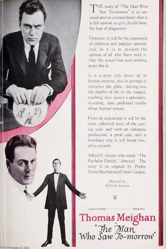 The Man Who Saw Tomorrow (1922)
