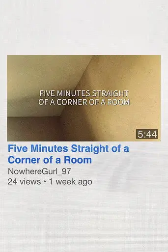Five Minutes Straight of a Corner of a Room (2026)