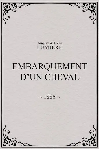 Embarquement D'un Cheval (1896)