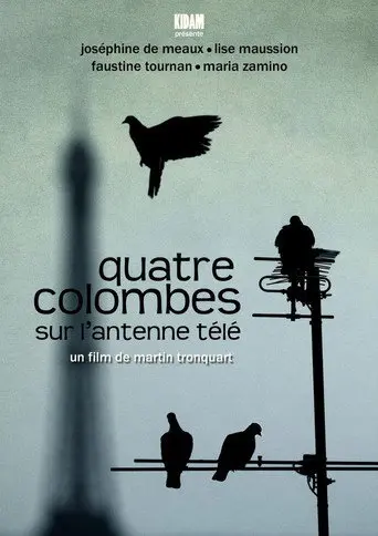Quatre colombes sur l'antenne télé (2012)