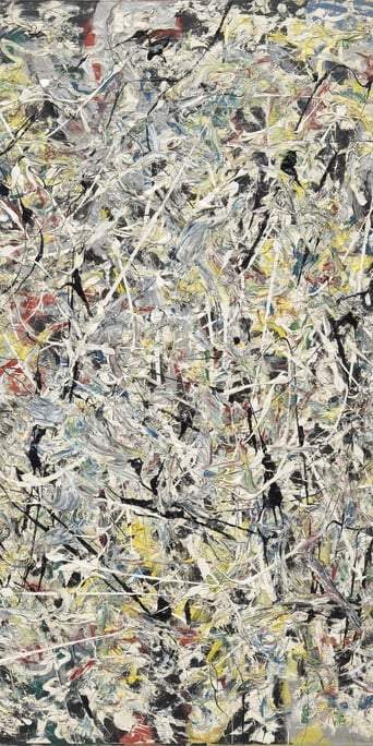 Details Of Pollock's White Light (2019)