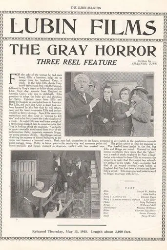 The Gray Horror (1915)