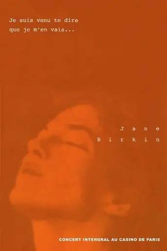 Jane Birkin Au Casino De Paris (1991)