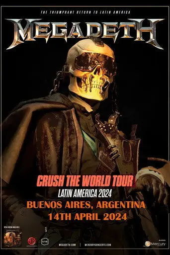 Megadeth - Crush the World: Live at Buenos Aires 2024 (Night 2) (1970)