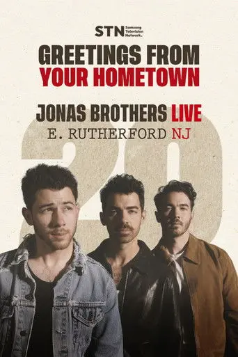 JONAS20 Greetings from Your Hometown - East Rutherford, NJ (2025)