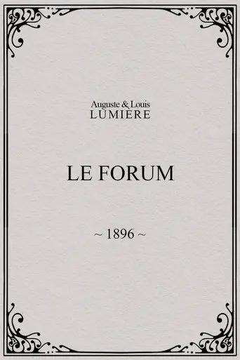 Le forum (1896)