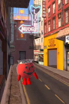 Kool-Aid Man in Second Life (2010)