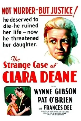 The Strange Case Of Clara Deane (1932)