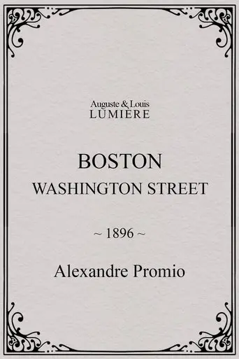Boston, Washington Street (1896)