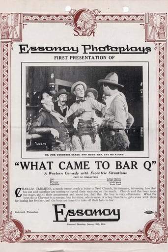What Came To Bar Q (1914)